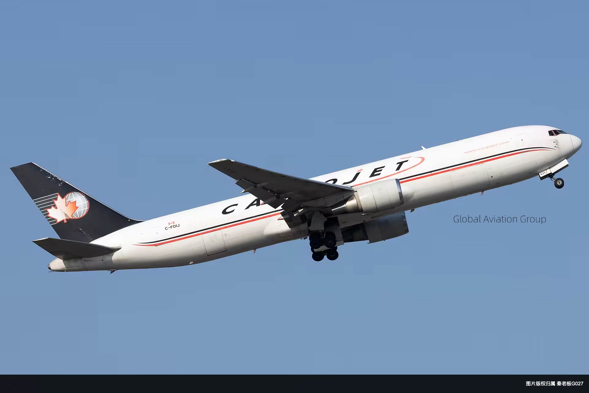 Cagojet763货机在浦东