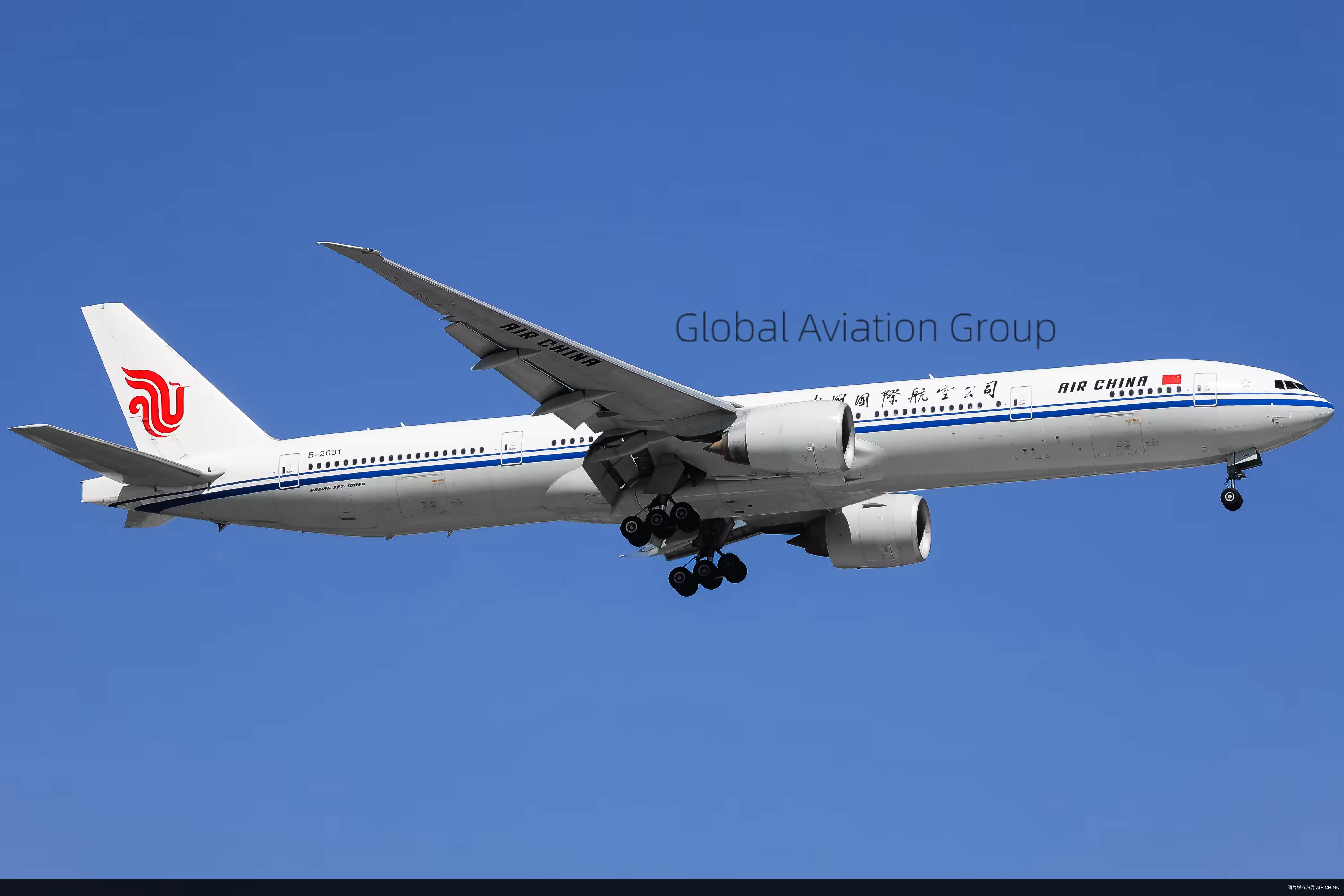 国航777