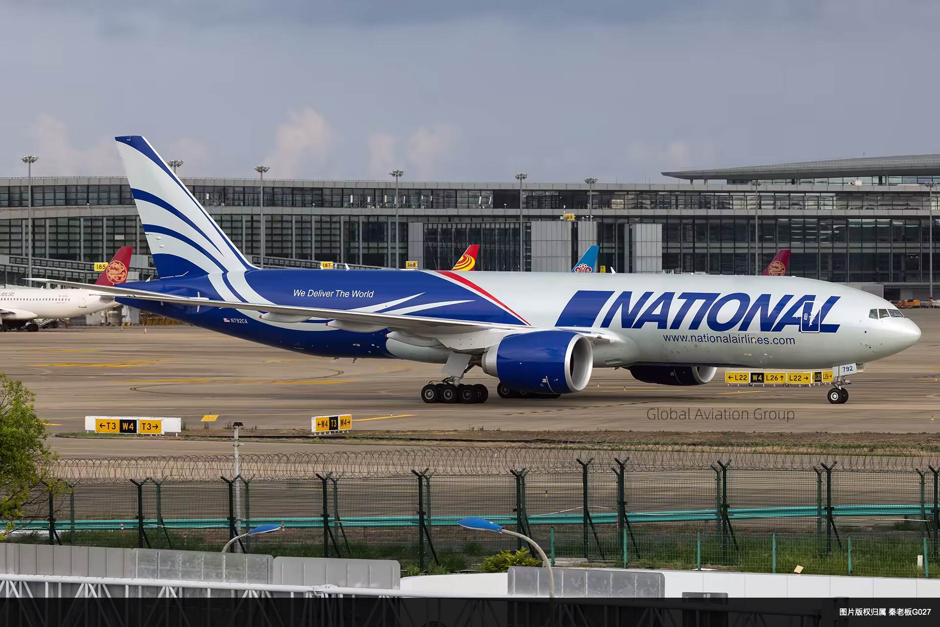 National 777F首航浦东