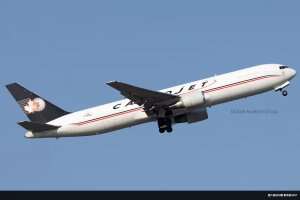 Cagojet763货机在浦东