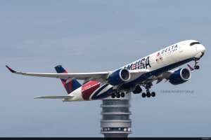 达美航空A359 Team USA彩绘